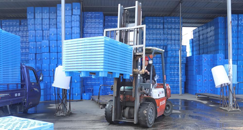 使用塑料托盤的幾種情況下的承載要求！